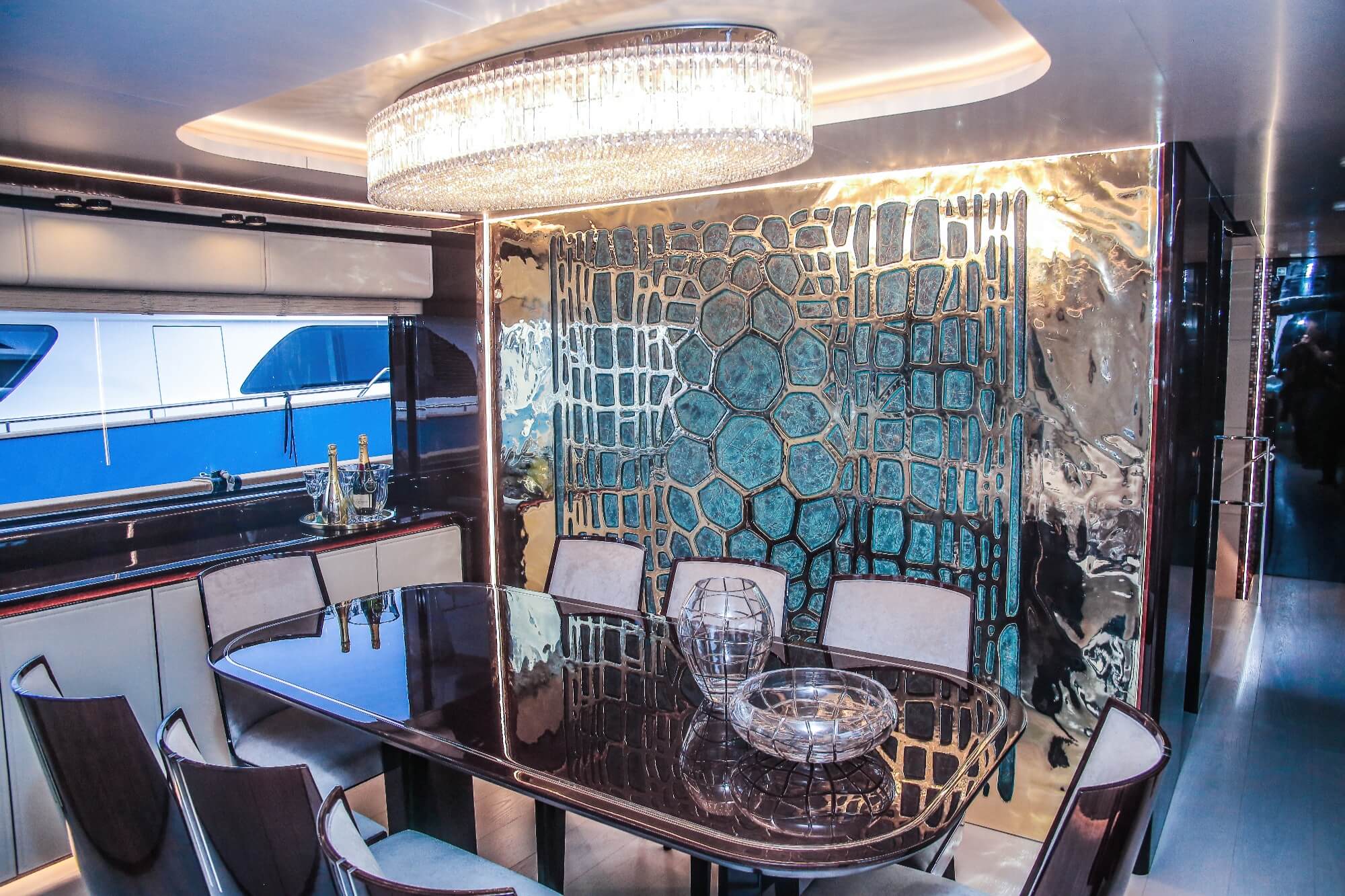An exquisite fusion of artistry and craftsmanship—Toni Hamler transforms luxury interiors into timeless masterpieces, elevating bespoke design in high-end residences, yachts, and private jets.